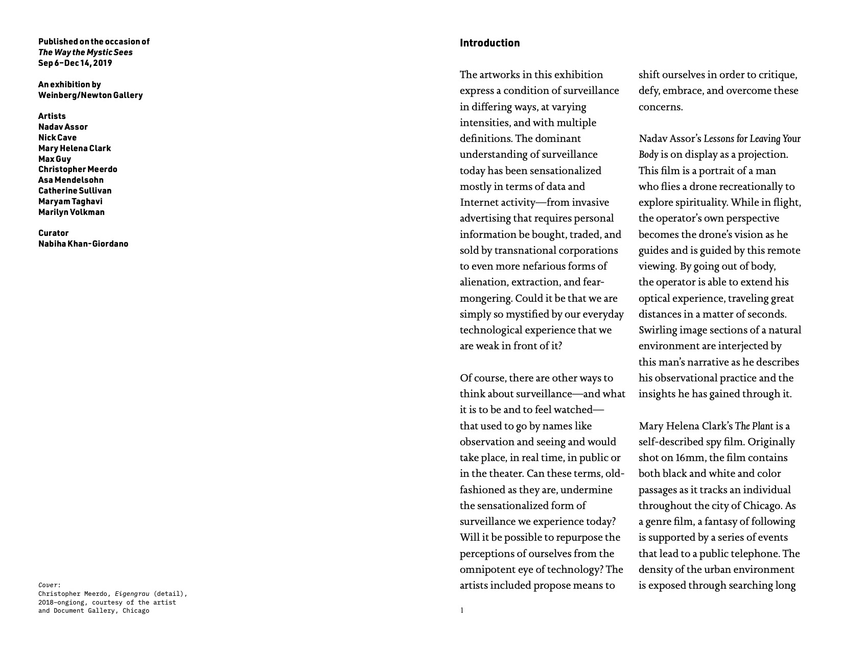 David Khan-Giordano studio